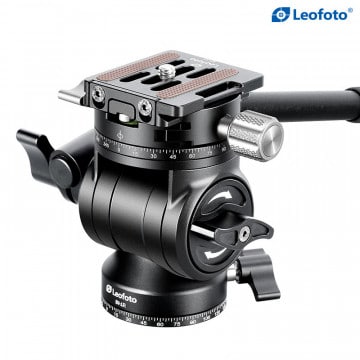 LEOFOTO ROTULE VIDEO COMPACTE BV-1R (DOUBLE PLAQUE PANORAMIQUE)